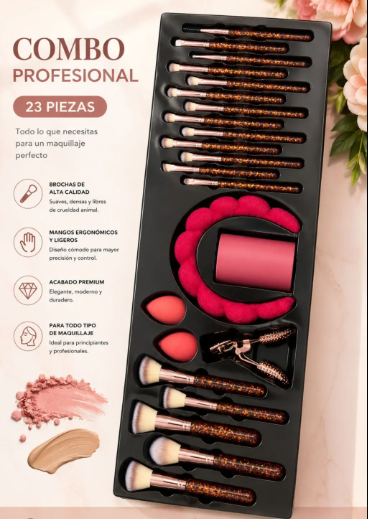 SET PROFESIONAL DE MAQUILLAJE