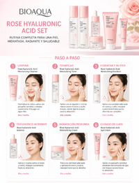 BIOAQUA SET ROSE HYALURONIC ACID