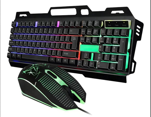 Combo Teclado y Mouse Retroiluminado